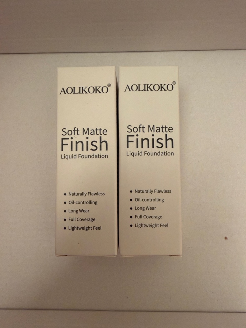 Soft Matte Finish Liquid Foundation - White